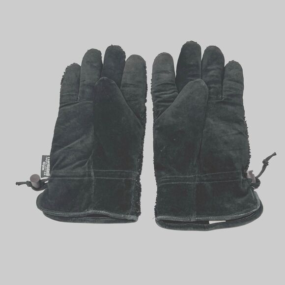 Lauer Thinsulate Insulation 40 gram Womens Gloves Large Suede Chenille Lined - Picture 1 of 7